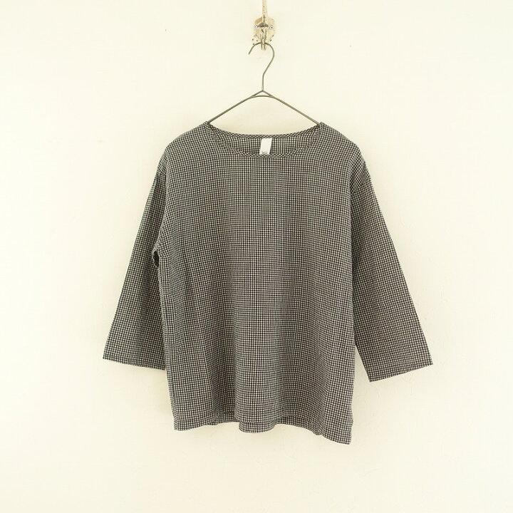 楽天市場】//ヨリ Yoli ギンガムチェックプルオーバーブラウス F  