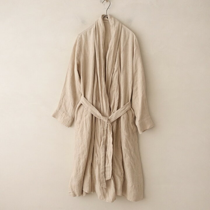 楽天市場】//ネストローブ nest Robe リネンローブコート - 【中古  