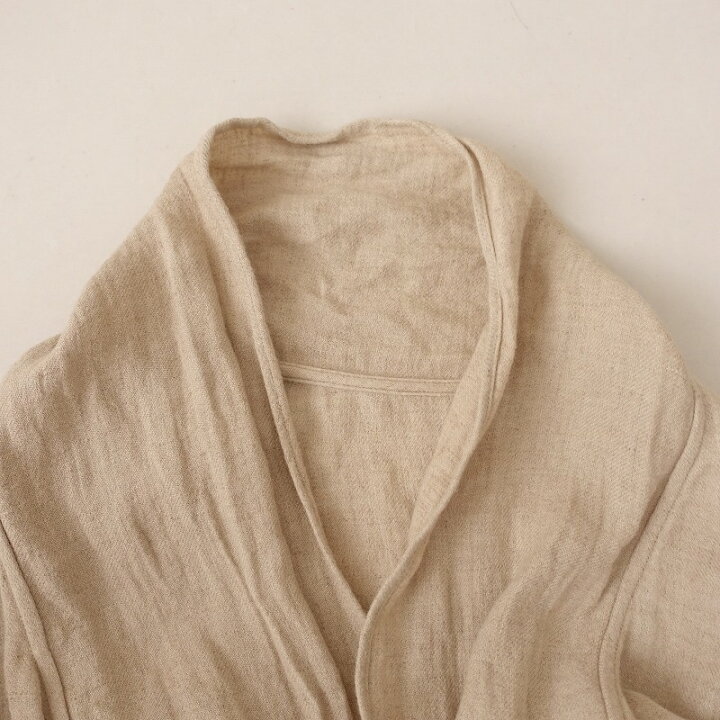 楽天市場】//ネストローブ nest Robe リネンローブコート - 【中古  