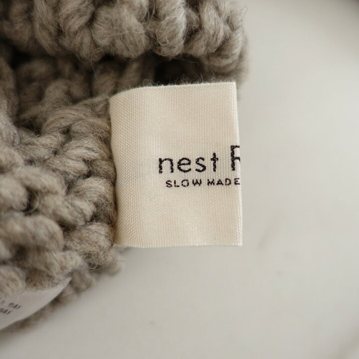 楽天市場】//【定価2.8万】ネストローブ nest Robe ペルーハンドニット 