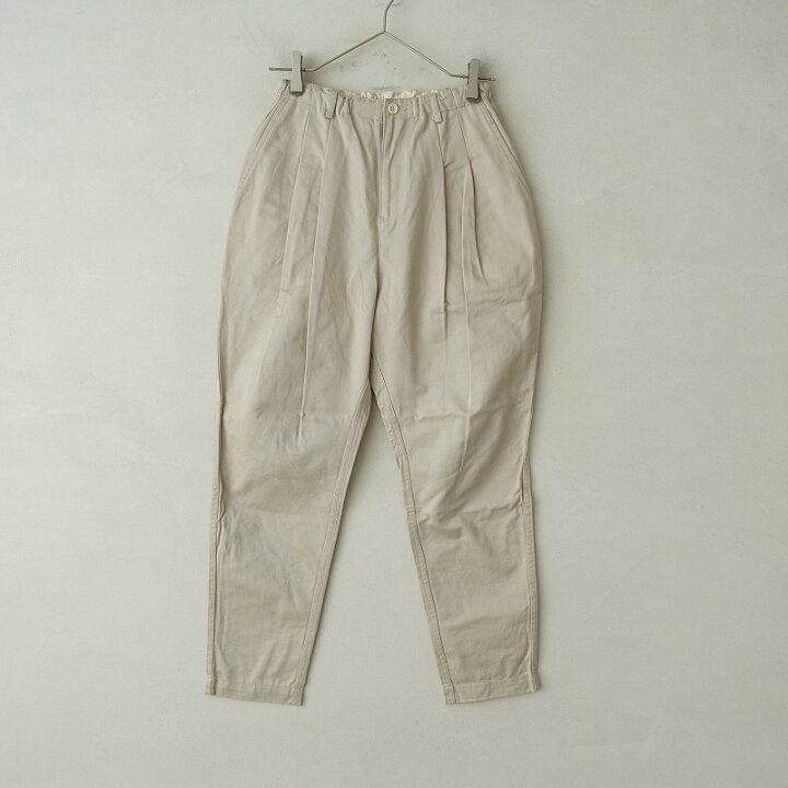 楽天市場】//【定価2.5万】 ゴーシュ カツラギタックテーパードパンツ  