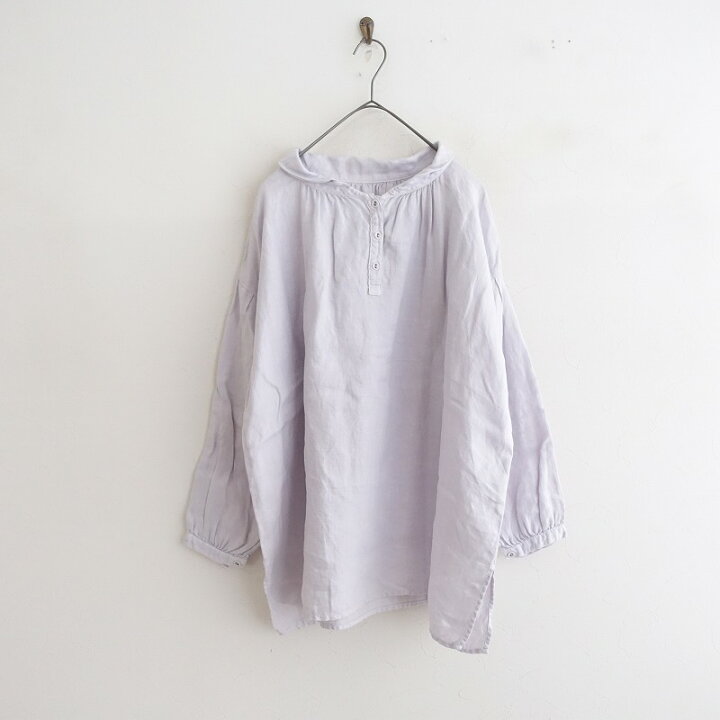 楽天市場】//ネストローブ nest Robe リネンスモックブラウス 【中古 