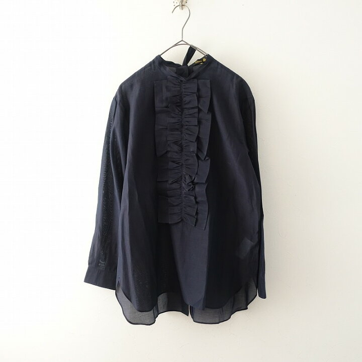 楽天市場】//【2022】ドゥロワー Drawer シルクコットンフロントフリル  