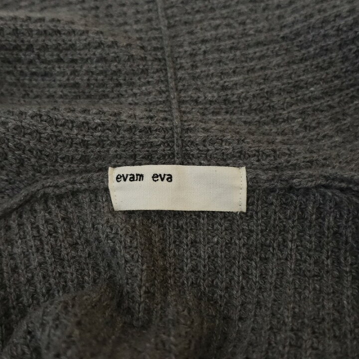楽天市場】//エヴァムエヴァ evam eva カシミヤワッフルカーディガン 1 