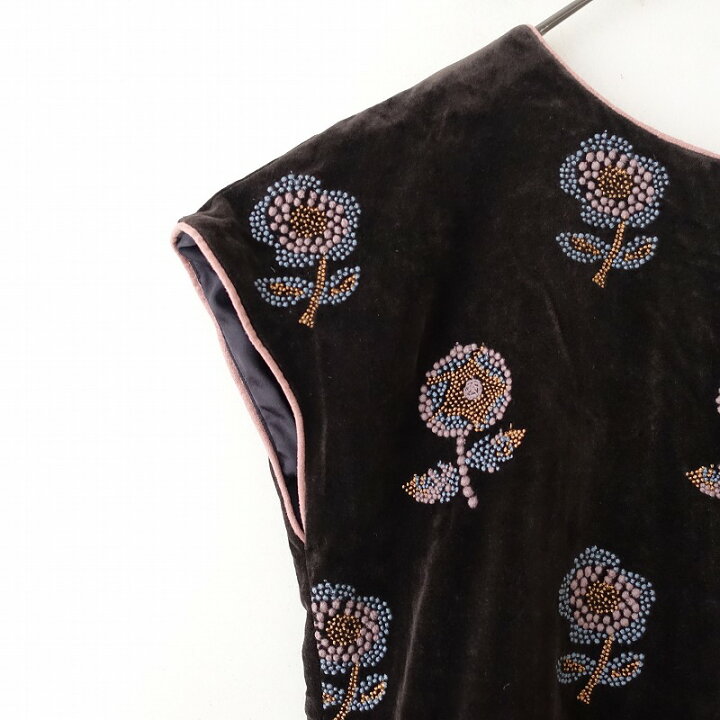 楽天市場】//ミナペルホネン mina perhonen chum ベルベット刺繍ドレス 