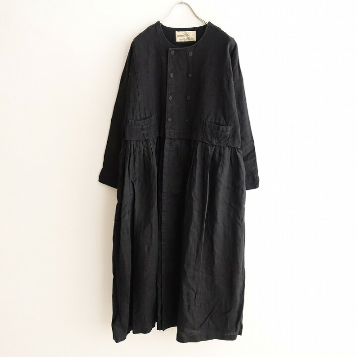 楽天市場】//ネストローブ nest Robe リネンダブルブレスト切り替え  