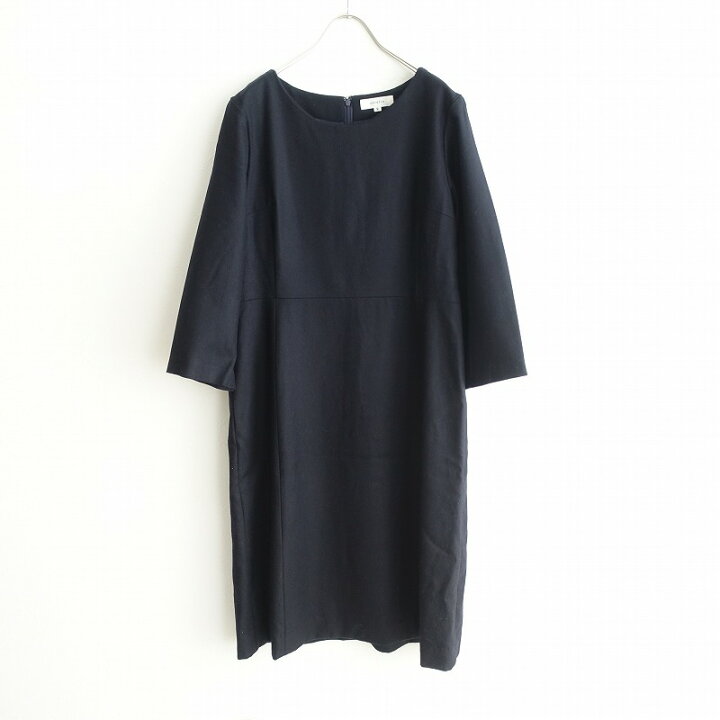 楽天市場】//チクリン chiclin ウール7分袖ワンピース 2 【中古  