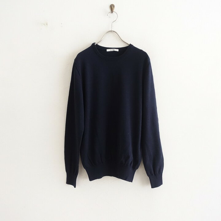 定価2.5万】スローン SLOANE 14メリノウール天竺クルーネックニット 3 