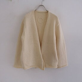 //ランフランセダンタン Lin francais d’antan Degas wool knit Cardigan 【中古】【01B42】