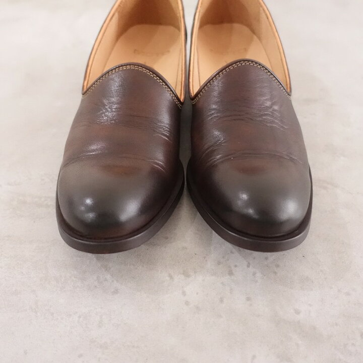 楽天市場】//【美品】モト MOTO レザースリッポン 1/23 1（23〜23.5 