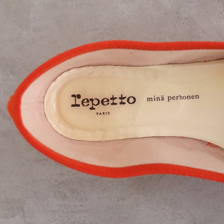 楽天市場】//【定価3.8万】レペット×ミナペルホネン repetto×mina 