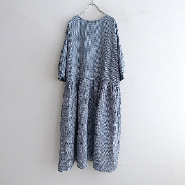 楽天市場】//ネストローブ nest Robe リネンギンガムチェック  