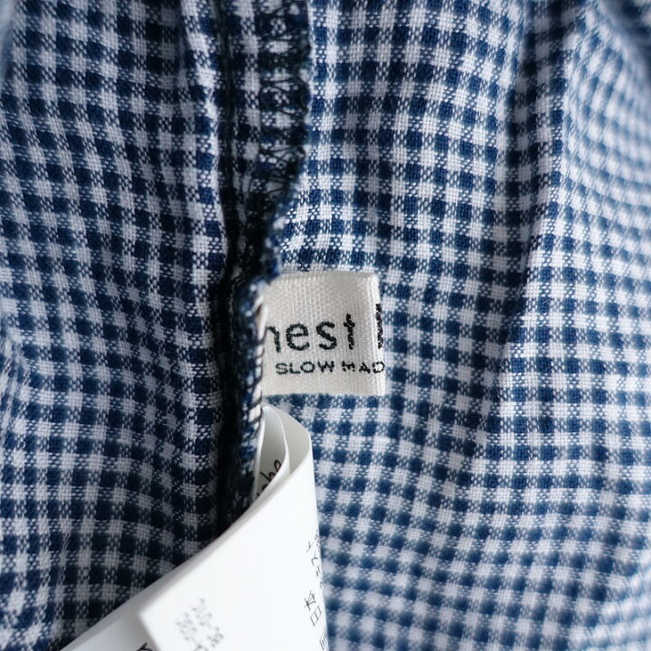 楽天市場】//ネストローブ nest Robe リネンギンガムチェック  