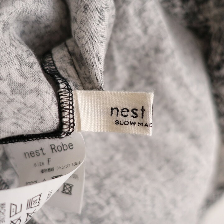 楽天市場】//【定価3.1万】ネストローブ nest Robe ヘンプブラック 
