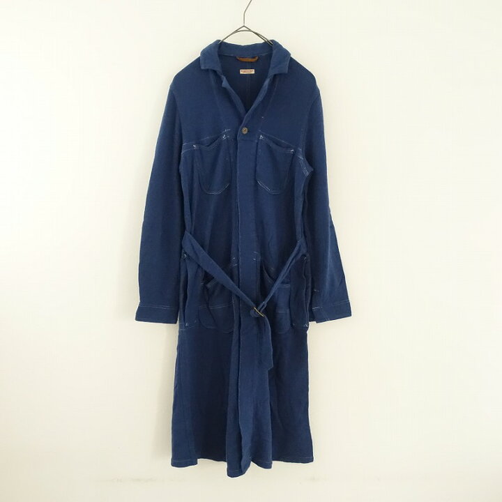 楽天市場】//キャピタル KAPITAL ベルト付ウールニットロングコート 1 