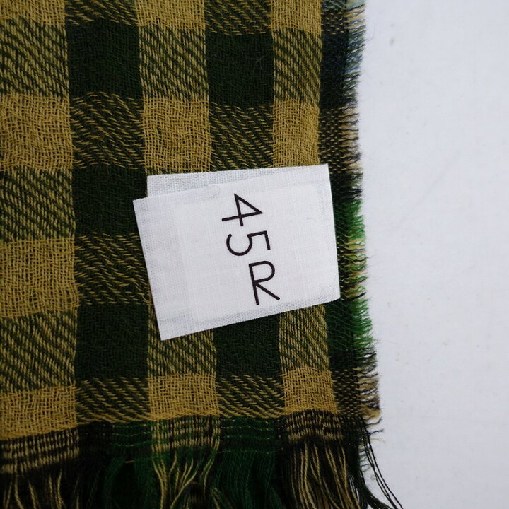 フォーティーファイブアール 45R 4545祭り つぎはぎマフラー メンズ  