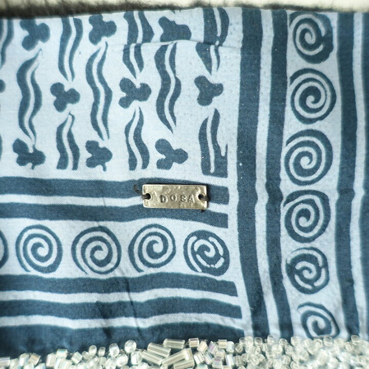 楽天市場】//ドーサ DOSA ファー×ビーズ刺繍トートバッグ 【中古 
