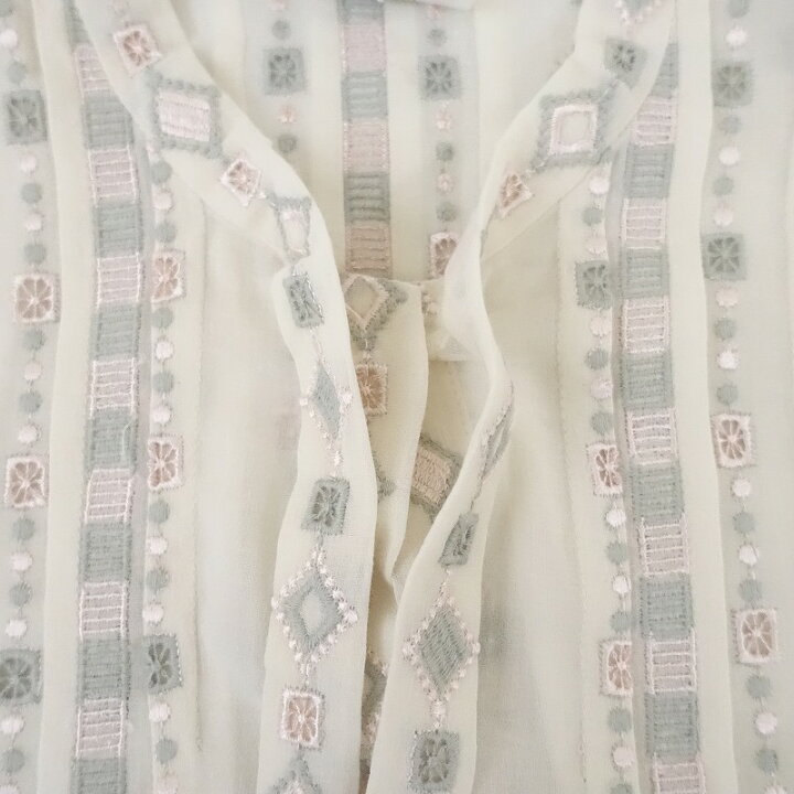 楽天市場】//アンティパスト ANTIPAST コットンジョーゼット刺繍 