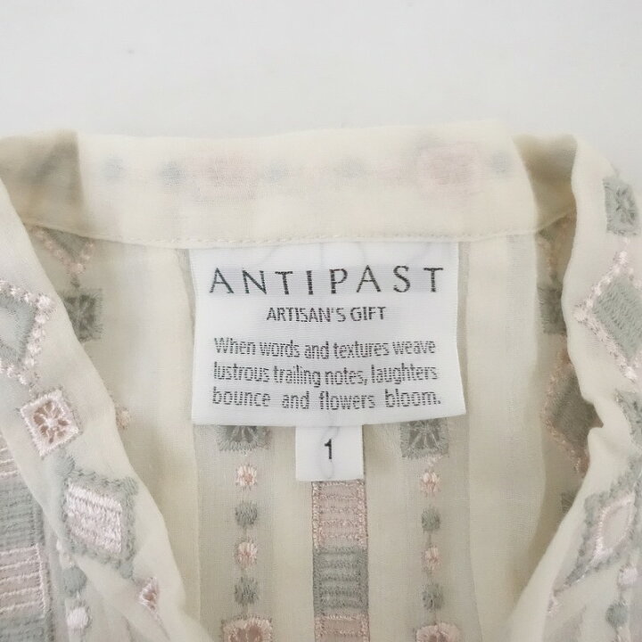 楽天市場】//アンティパスト ANTIPAST コットンジョーゼット刺繍 