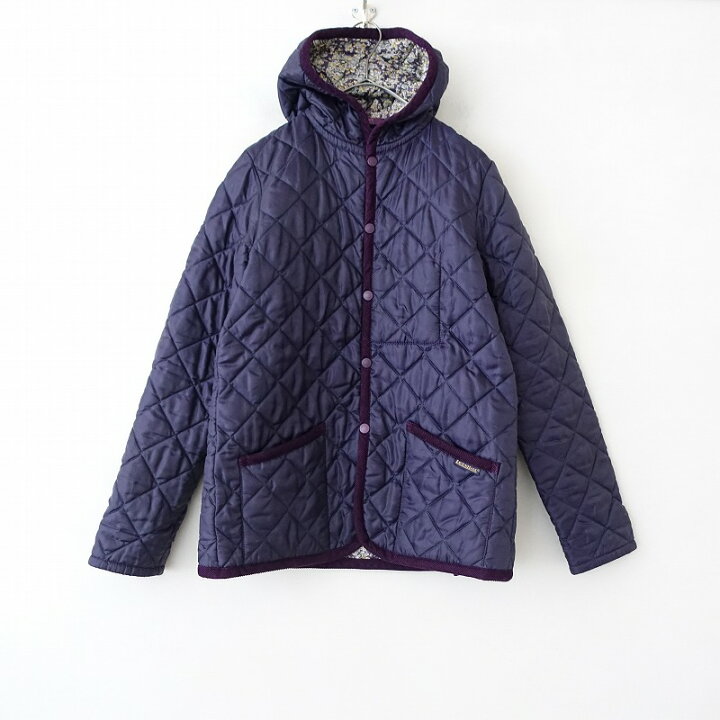 再お値下げ。ラベンハム 38 キルティングコート リバティ裏地  