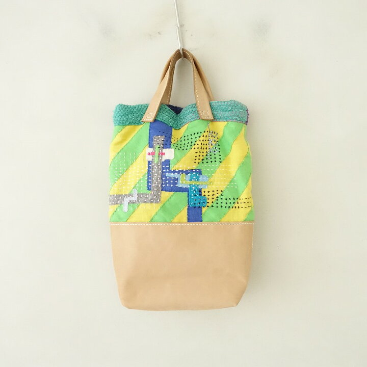 楽天市場】//TARCO 裂織リバーシブルパッチワークトートバッグ 【中古 