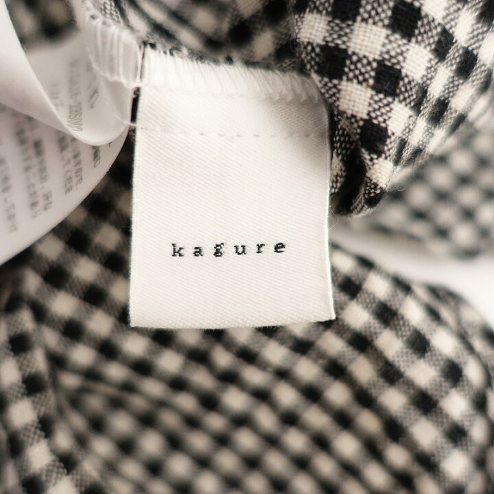 楽天市場】//【定価1.4万】かぐれ kagure ギンガムチェックコットン 