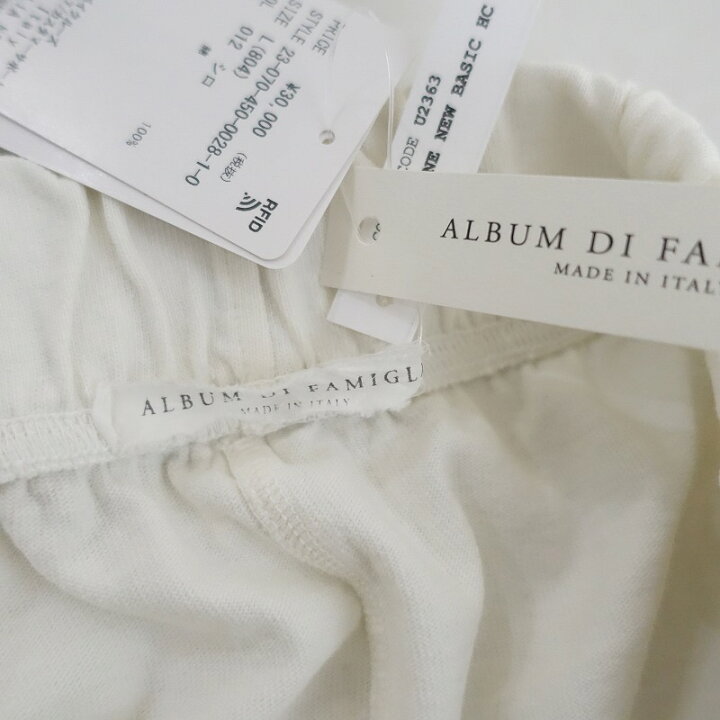 ALBUM DI FAMIGLIA 2023SS新作綿ワンピース