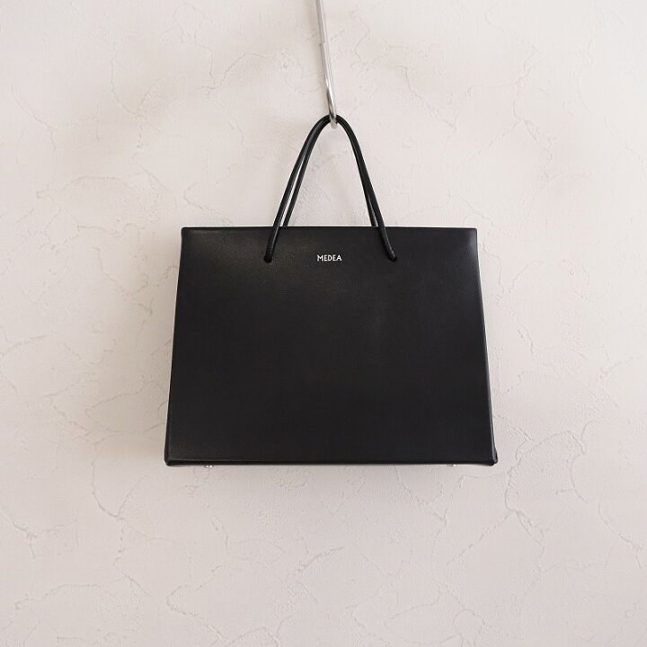 楽天市場】メデア MEDEA HANNA スクエアショッパーバッグ 【中古 