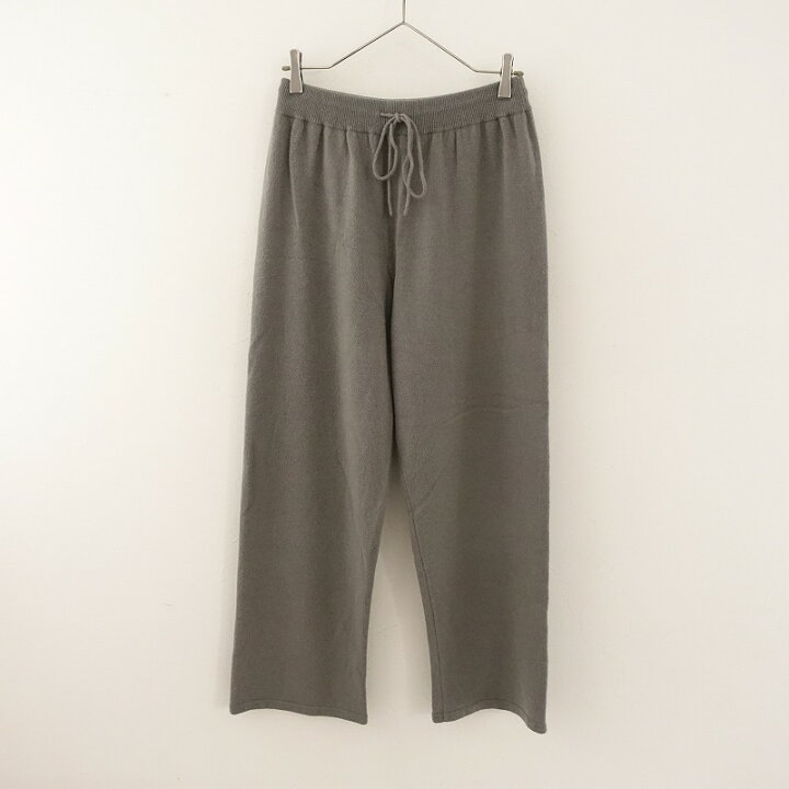 楽天市場】エヴァムエヴァ evam eva カシミヤニットパンツ 2 【中古 