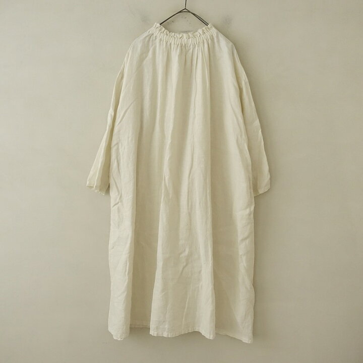 楽天市場】ネストローブ nest Robe フリルカラーリネン2wayロング  