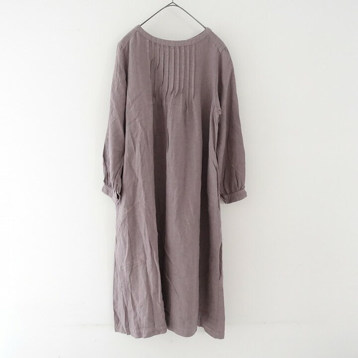 楽天市場】ネストローブ nest Robe リネンピンタックAラインワンピース  