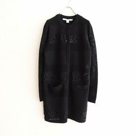 【美品/定価6.4万】ダイアンフォンファステンバーグ DIANE von FURSTENBERG レースニットカーディガン S 【中古】【51D42】