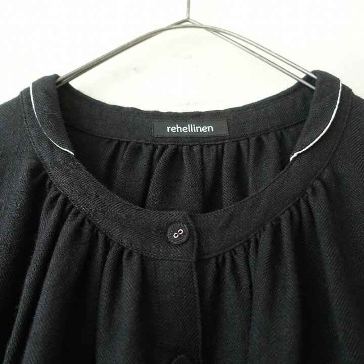 楽天市場】【美品】レヘッリネン rehellinen リネンウールワンピース 