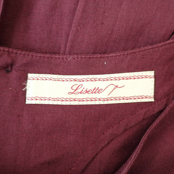 楽天市場】リゼッタ Lisette リネンコットンウエストタックワンピース 