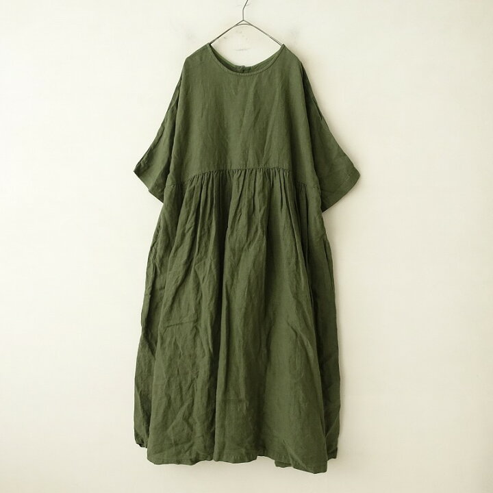 楽天市場】【美品/定価2.9万】ネストローブ nest Robe リネンギャザー 