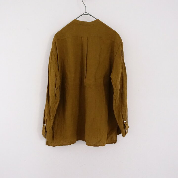 楽天市場】サルエ SALUE リネンバンドカラーシャツ 1 【中古】【82D42 