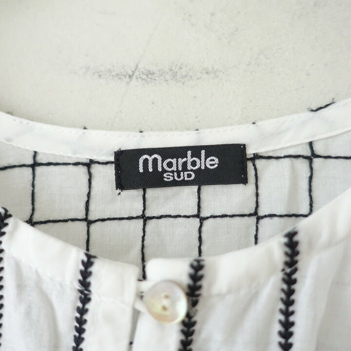 楽天市場】マーブルシュッド marble SUD Angelfish コットン刺繍 