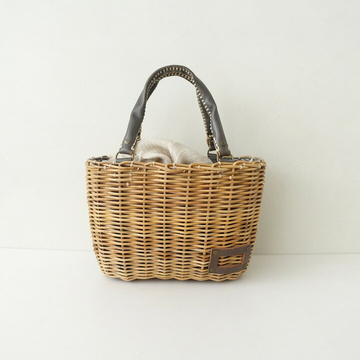 楽天市場】【美品/定価8.4万】エバゴス ebagos トートバッグ ミニ かご 