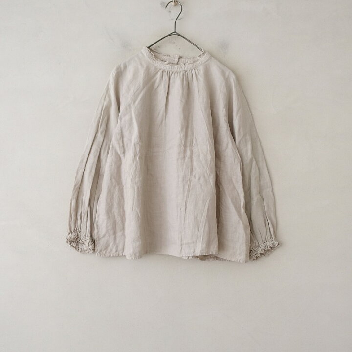 楽天市場】ネストローブ nest Robe リネンフリルブラウス F 【中古 
