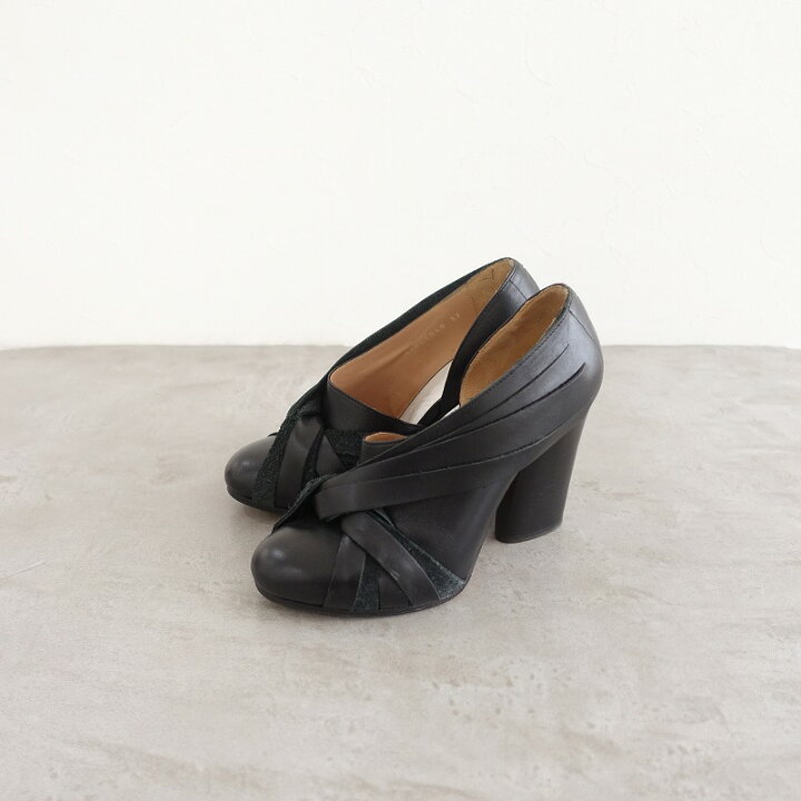 楽天市場】メゾンマルジェラ Maison Margiela レザーパンプス 37/23.5 