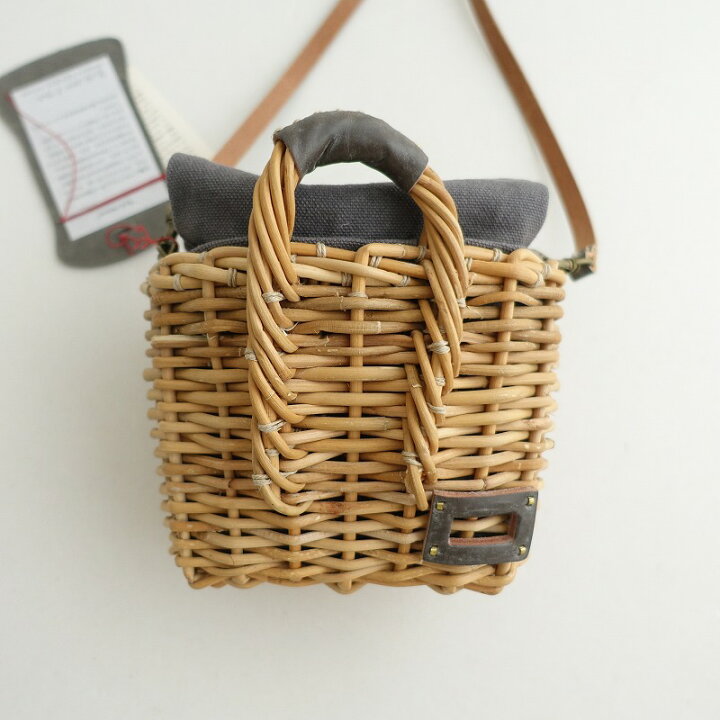 楽天市場】【美品/定価5.1万】エバゴス ebagos マルシェミニミニ かご  