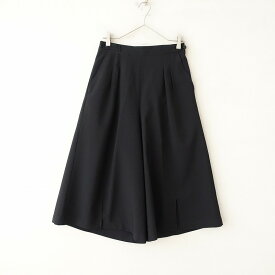 ズッカ ZUCCA フロントスリットクロップドワイドパンツ M 【中古】【32E42】