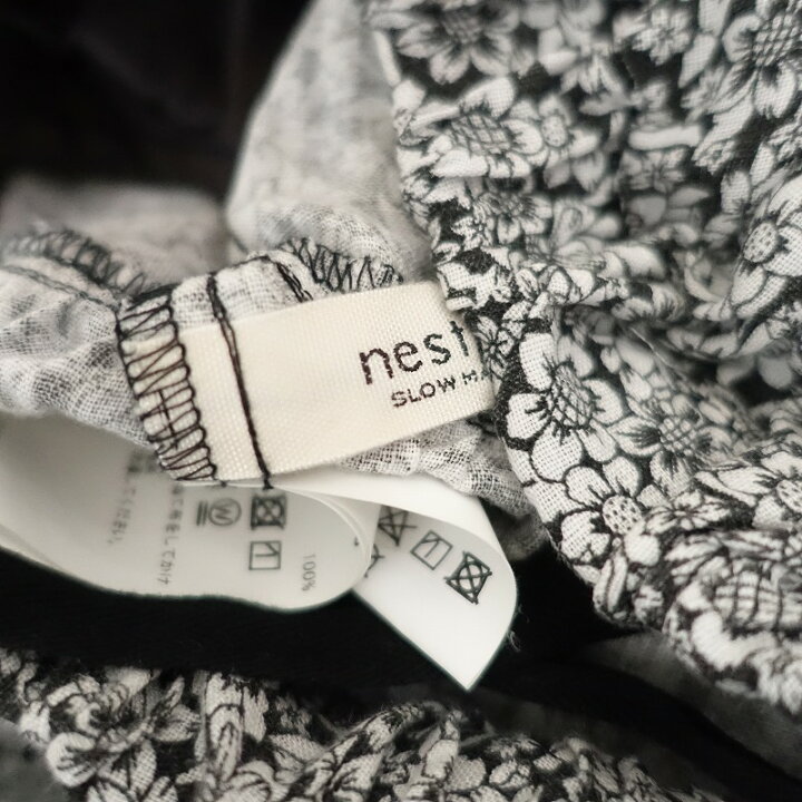 楽天市場】【2023SS/美品/定価2.7万】ネストローブ nest Robe リネン 