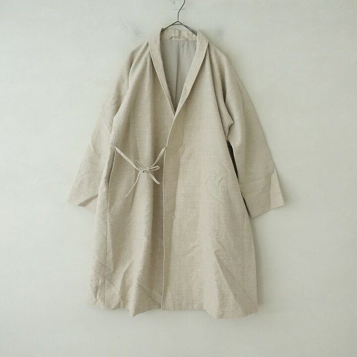 楽天市場】えみおわす リネンラップコート - 【中古】【62E42 