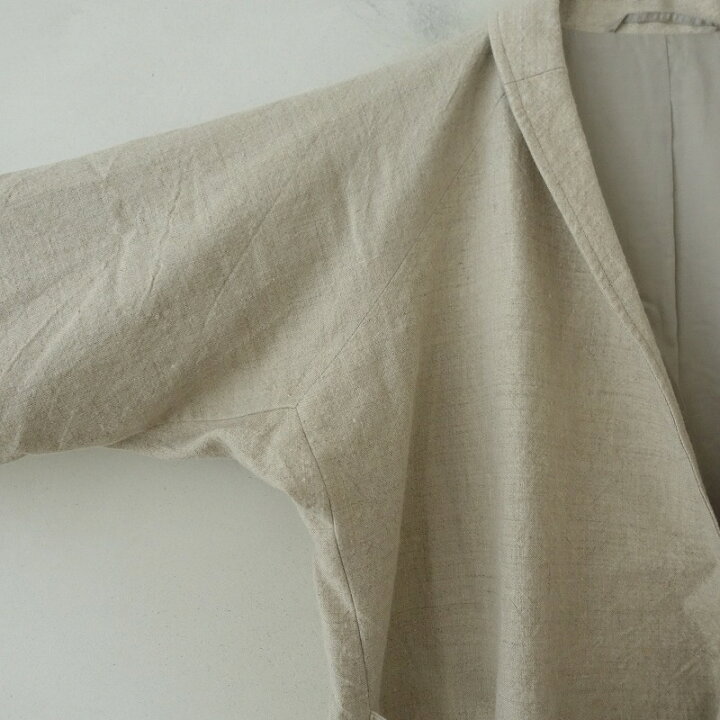 楽天市場】えみおわす リネンラップコート - 【中古】【62E42 