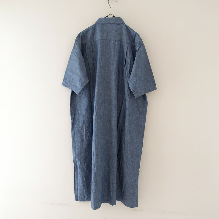 楽天市場】トゥジュー TOUJOURS シャンブレーシャツワンピース 1  