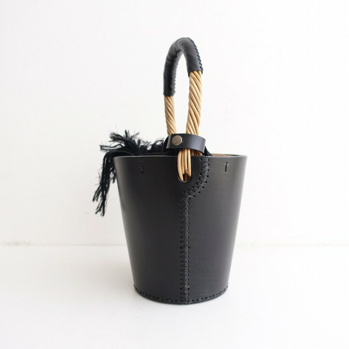 楽天市場】【美品/定価6.3万】エバゴス ebagos レザーバケツ かご 