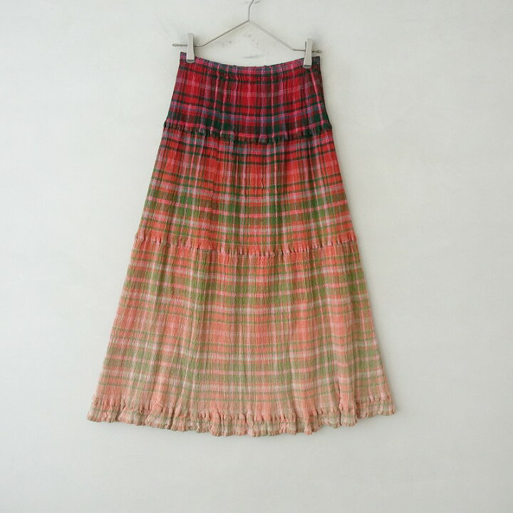 楽天市場】ツモリチサト TSUMORI CHISATO チェッククレプリロング  
