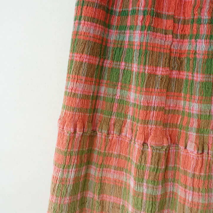 楽天市場】ツモリチサト TSUMORI CHISATO チェッククレプリロング  