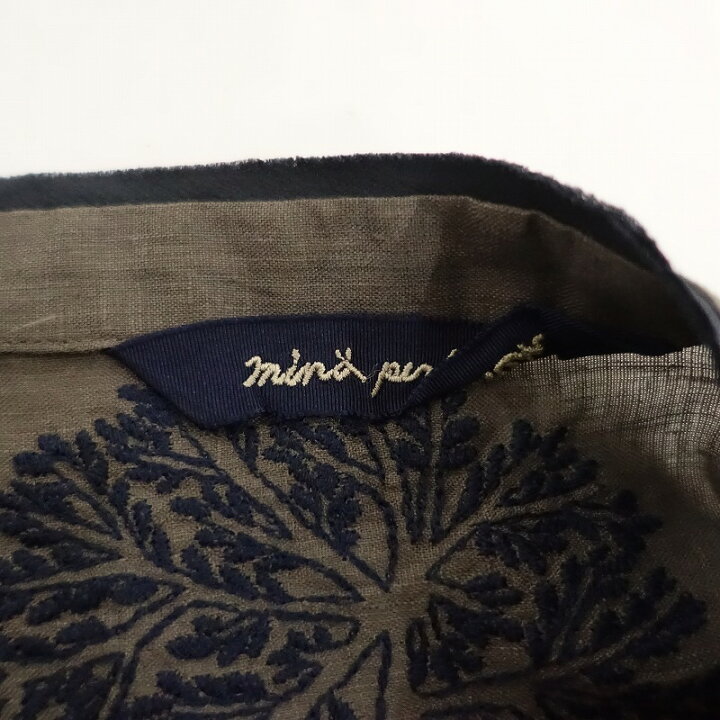 楽天市場】ミナペルホネン mina perhonen forest dot 刺繍リネン 